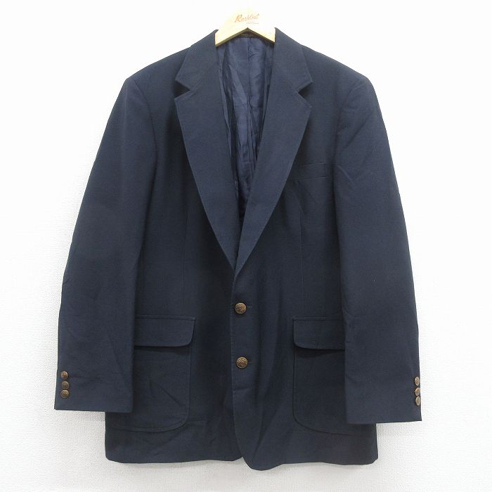 HAGGAR 90s テーラードジャケット ネイビー L | 古着