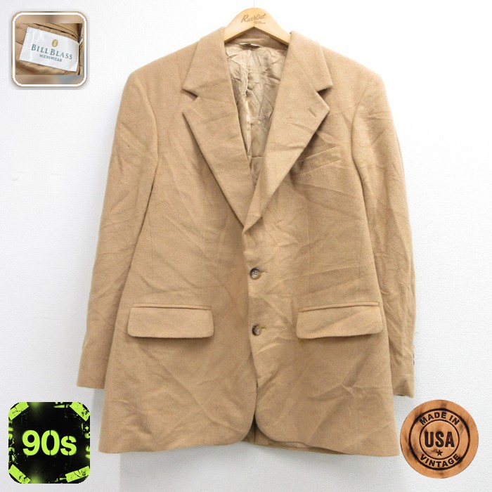 BillBlass 90s テーラードジャケット ブラウン メンズL相当 | 古着
