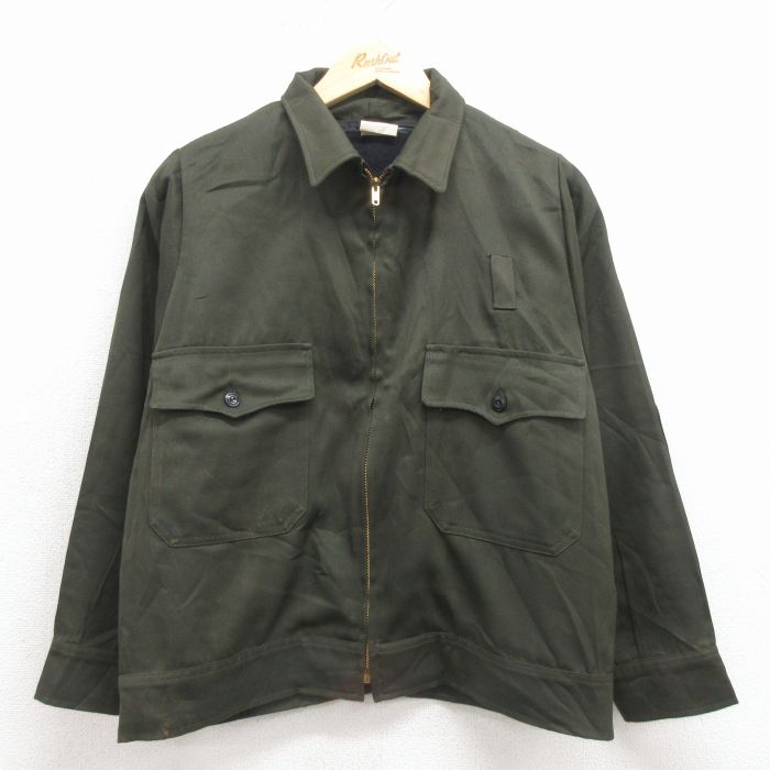 【50%OFF】70s ジャケット タロン グリーン S | 古着