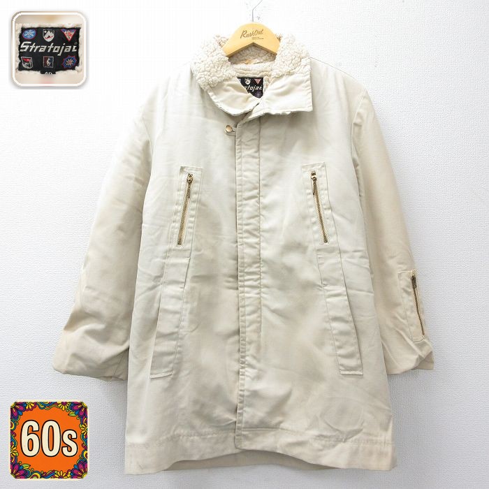 【50%OFF】60s ジャケット タロン ベージュ L | 古着