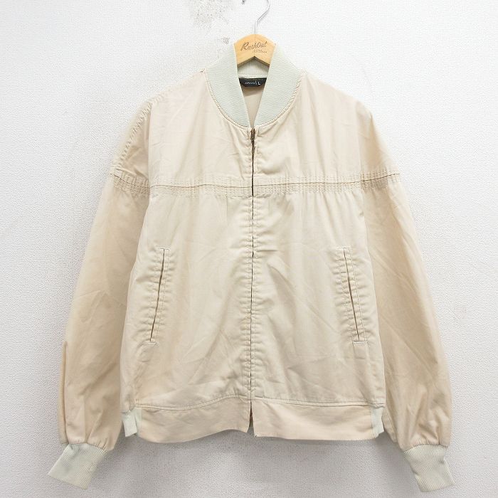 JCペニー 70s ダービージャケット タロン ベージュ XL | 古着