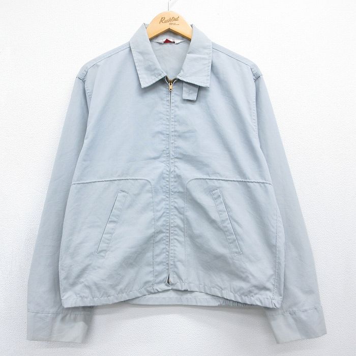 XL/古着 長袖 ビンテージ ジャケット スイングトップ メンズ 60年代 60s タロン グレー【spe】 26jun25 古着通販 XL☆古着 長袖 ビンテージ ジャケット スイングトップ メンズ