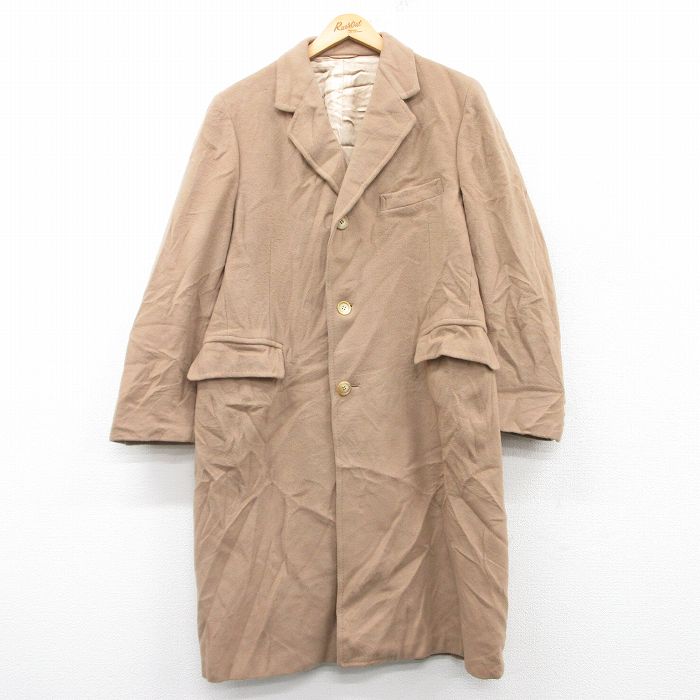 ウールコート カシミヤ ベージュ L | 古着