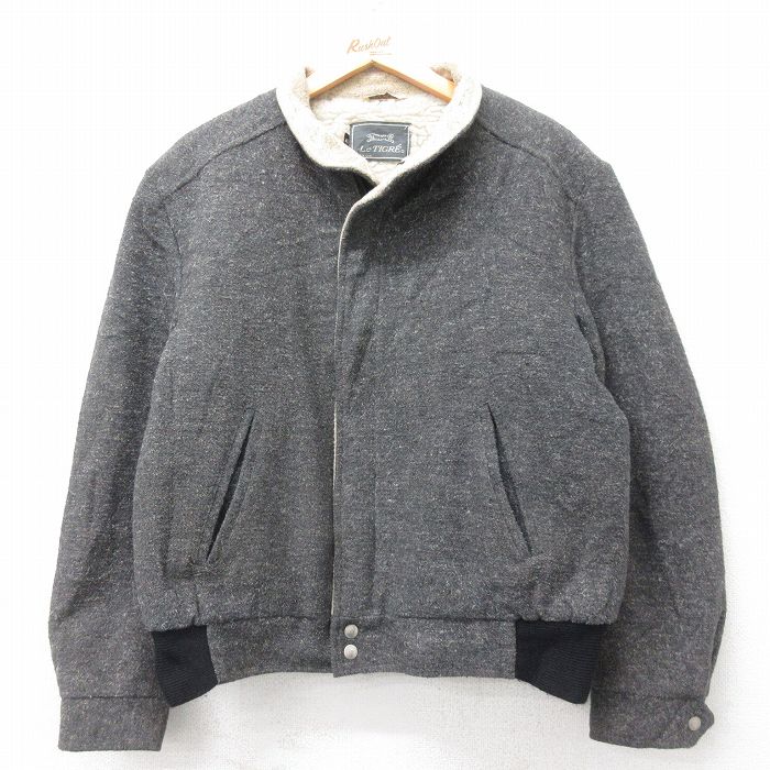 ルティグレ 90s ジャケット 内側ボア グレー L | 古着