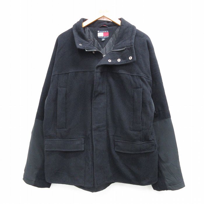 トミーヒルフィガー 90s ジャケット ブラック XL | 古着