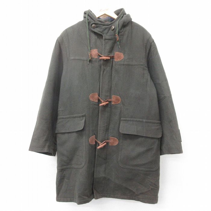 エルエルビーン 90s ダッフルコート グリーン L | 古着