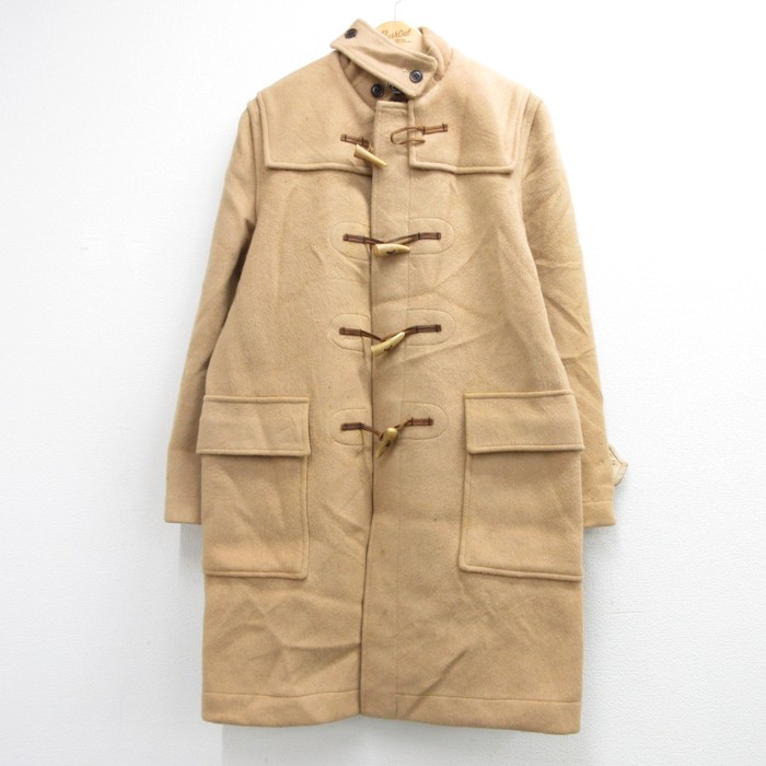 グローバーオール 70s ダッフルコート フラップポケット ベージュ メンズM相当 | 古着