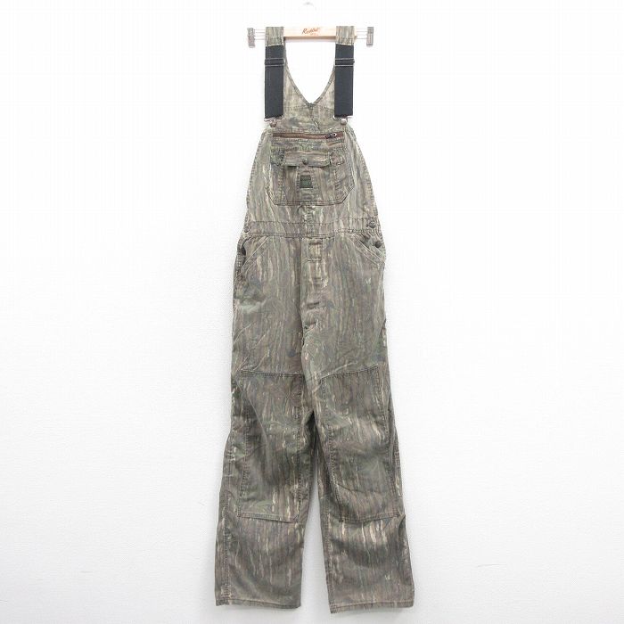 【50%OFF】リバティ 90s オーバーオール リアルツリー ブラウン W36 | 古着