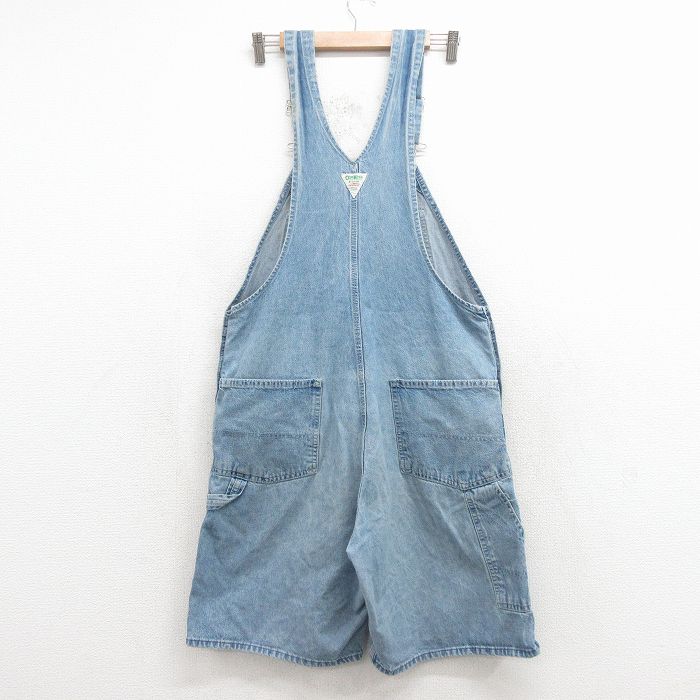 古着通販 W37☆古着 オシュコシュ オーバーオール メンズ 80年代 80s
