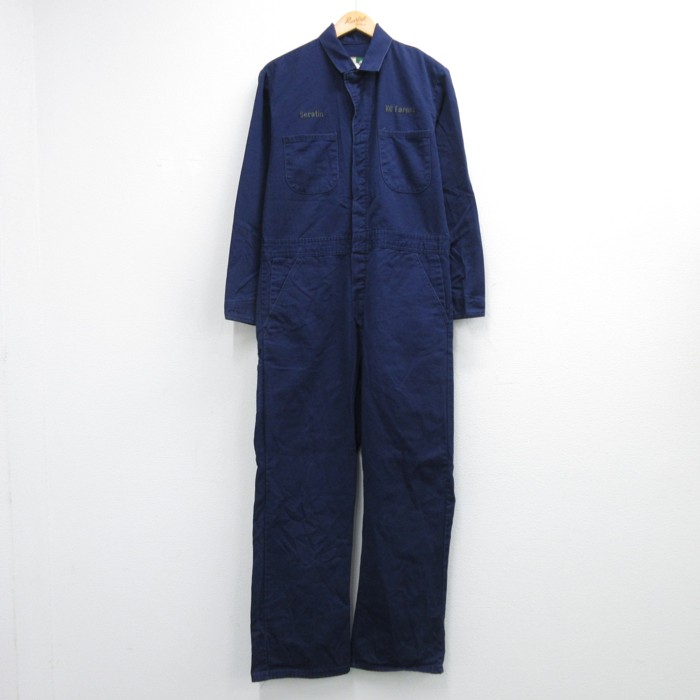 古着通販 W61☆古着 Wear Guard メンズ 00年代 00s 長袖ワークツナギ