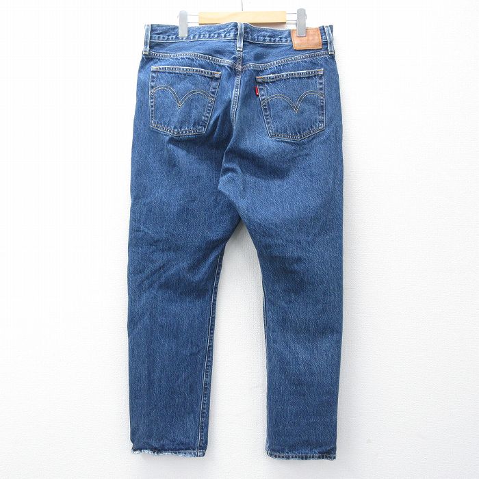 古着通販 W34☆古着 ジーンズ Levis リーバイス 501 メンズ ヒゲ