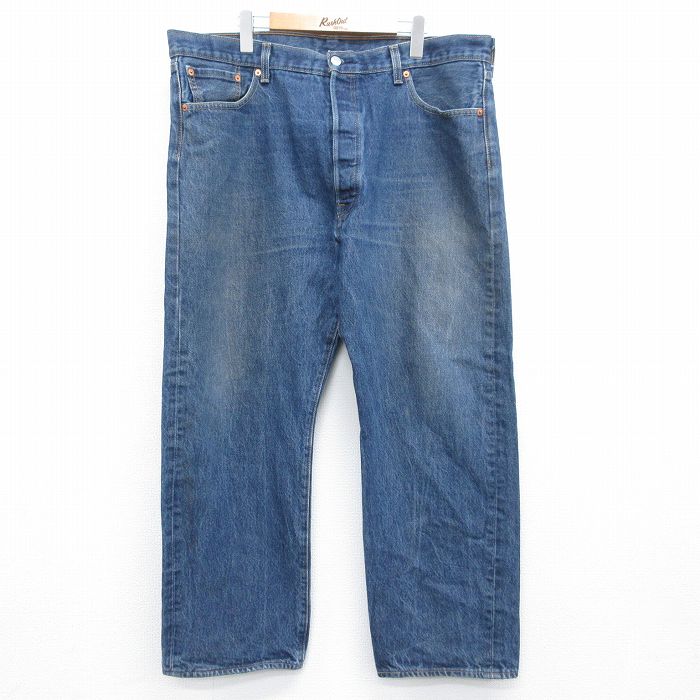 リーバイス501 ジーンズ ネイビー 実寸W42 | 古着
