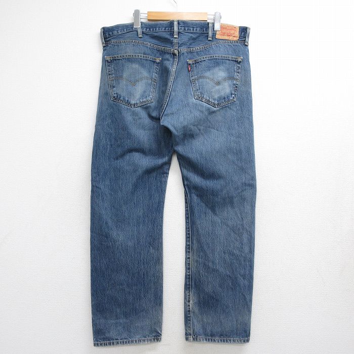 古着通販 W40☆古着 ジーンズ リーバイス Levis 501 メンズ ヒゲ