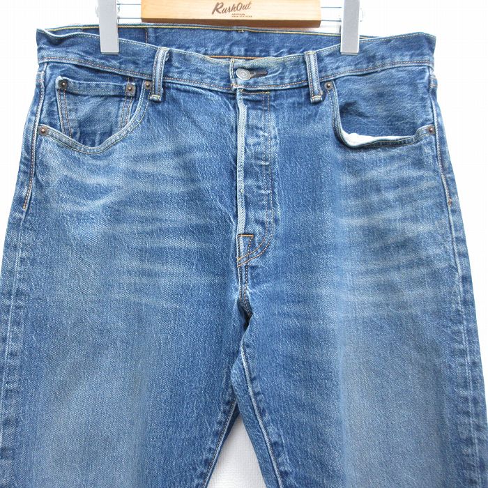 古着通販 W34☆古着 リーバイス Levis 501 ジーンズ メンズ ヒゲ