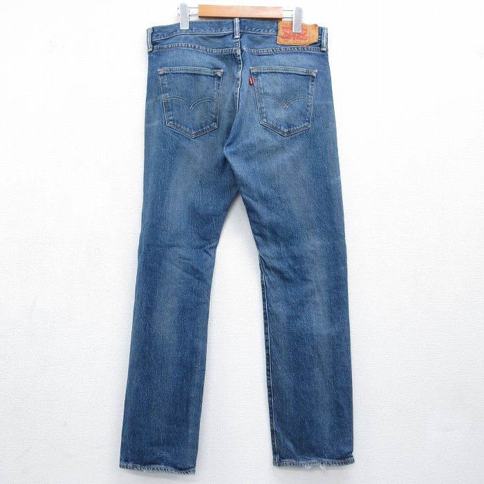 古着通販 W34☆古着 リーバイス Levis 501 ジーンズ メンズ ヒゲ