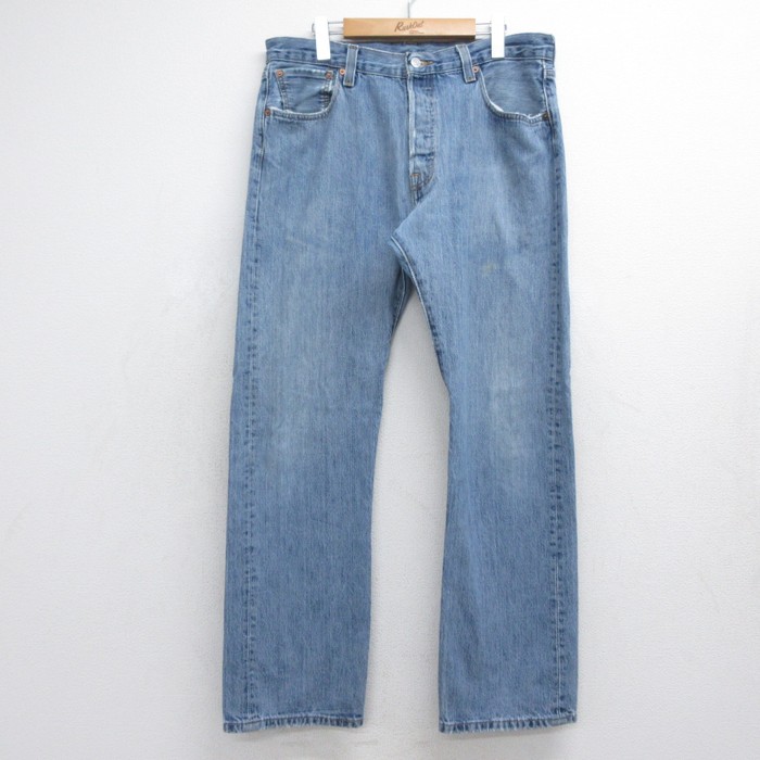 古着通販 W35☆古着 Levi's リーバイス501 メンズ ジーンズ コットン