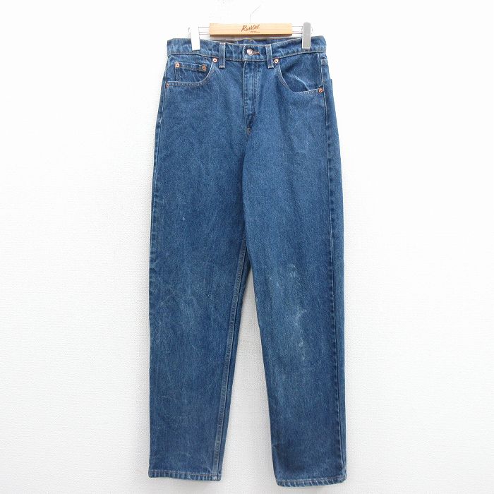 W31★古着 ジーンズ Levis リーバイス 550 メンズ 00年代 00s テーパード  25nov25