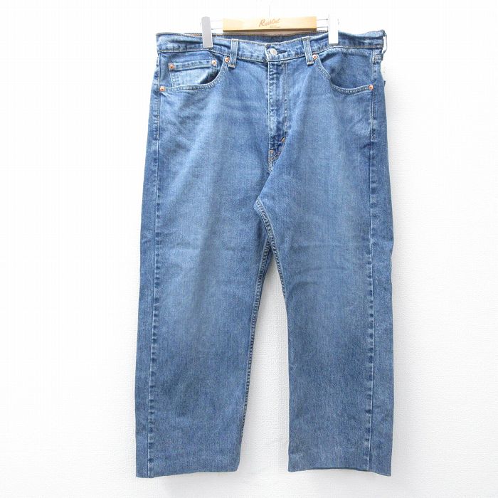 W38★古着 ジーンズ Levis リーバイス 505 メンズ 紺 デニム 25nov26