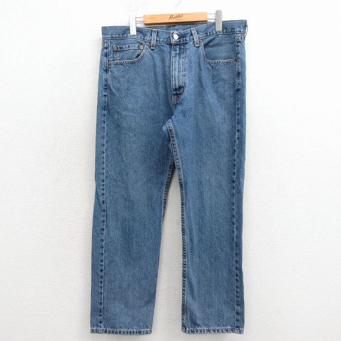 リーバイス505 ジーンズ ネイビー W36 | 古着