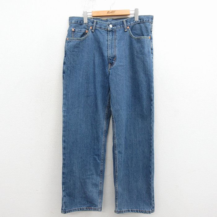 リーバイス505 ジーンズ ネイビー W36 | 古着