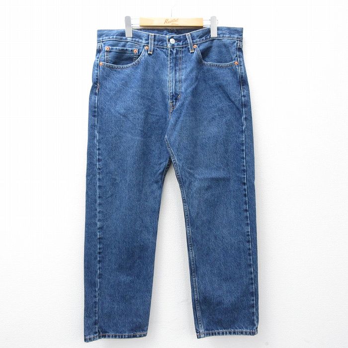 リーバイス505 ジーンズ ネイビー W36 | 古着