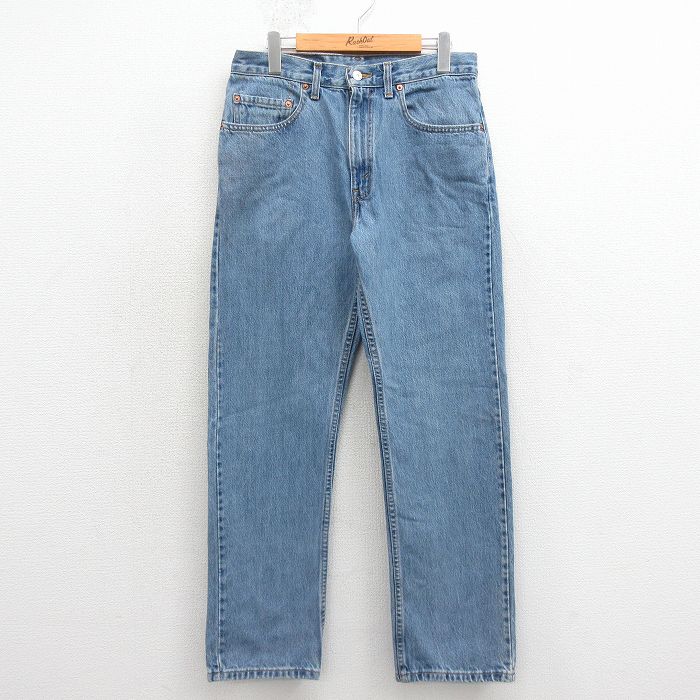 W31★古着 ジーンズ Levis リーバイス 505 メンズ 00年代 00s コットン カナダ製 紺 デニム【spe】 26apr28