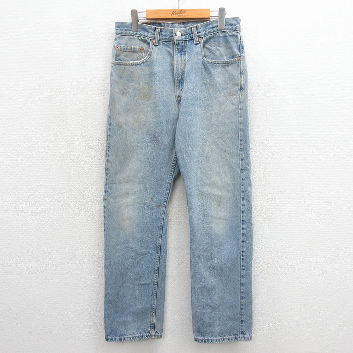 リーバイス505 90s ジーンズ ネイビー 実寸W31 | 古着