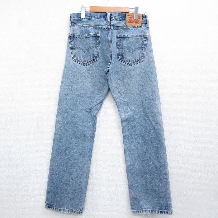 古着通販 W30☆古着 ジーンズ Levis リーバイス 505 メンズ ヒゲ こと