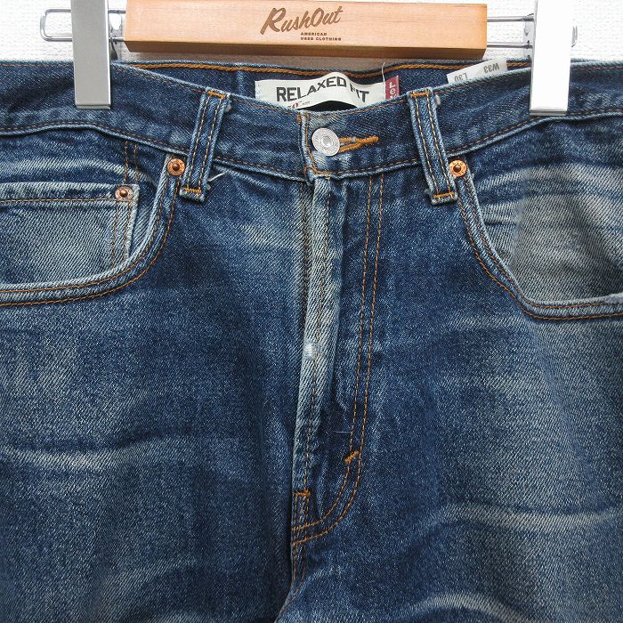 古着通販 W34☆古着 ジーンズ Levis リーバイス 550 メンズ テーパード