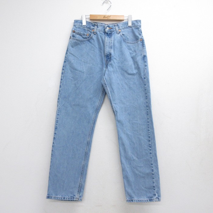 リーバイス505 00s ジーンズ ネイビー 実寸W33 | 古着