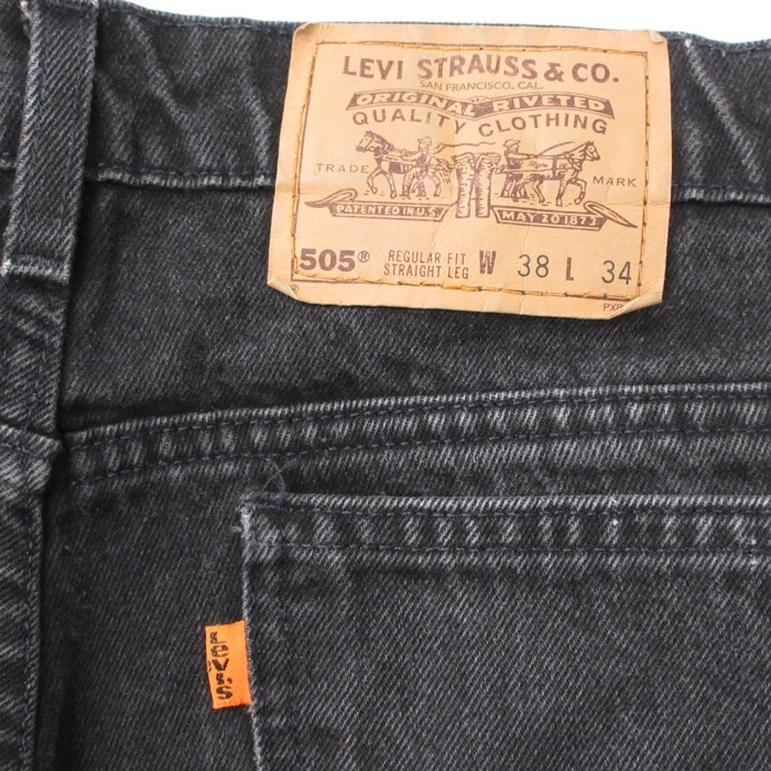 古着通販 W38☆古着 Levi's リーバイス 505 メンズ 90年代 90s