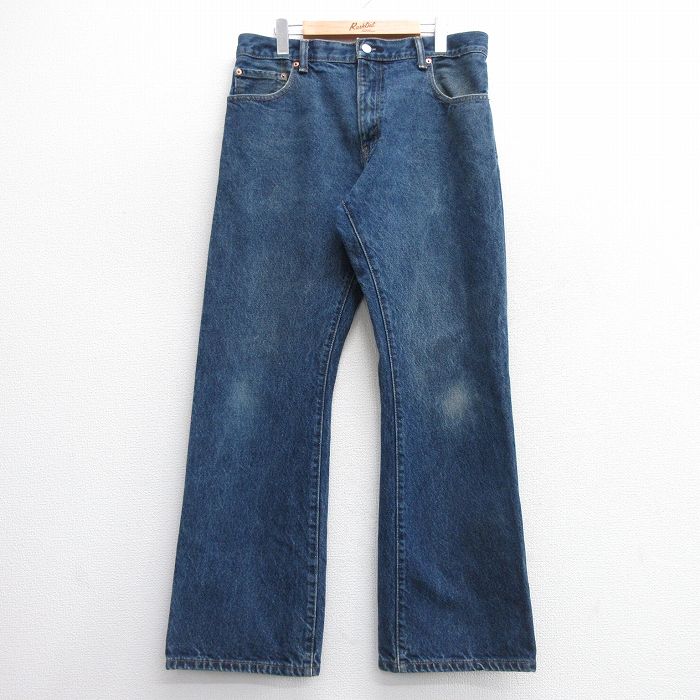 W34★古着 ジーンズ Levis リーバイス 517 メンズ 25feb20 中古 ボトムス ジーパン Gパン ロング パンツ