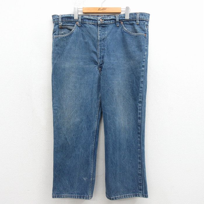 リーバイス517 80s ジーンズ ブーツカット ネイビー W40 | 古着