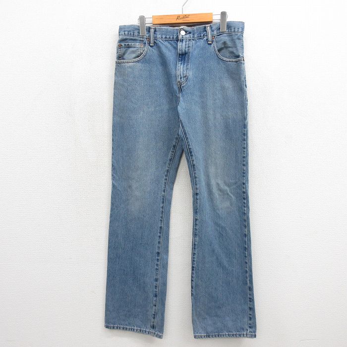 リーバイス517 ジーンズ ネイビー 実寸W33 | 古着