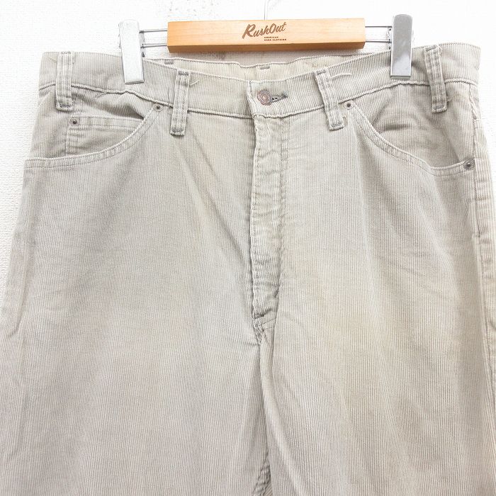 古着通販 W34☆古着 リーバイス Levis 517 コーデュロイ パンツ メンズ 