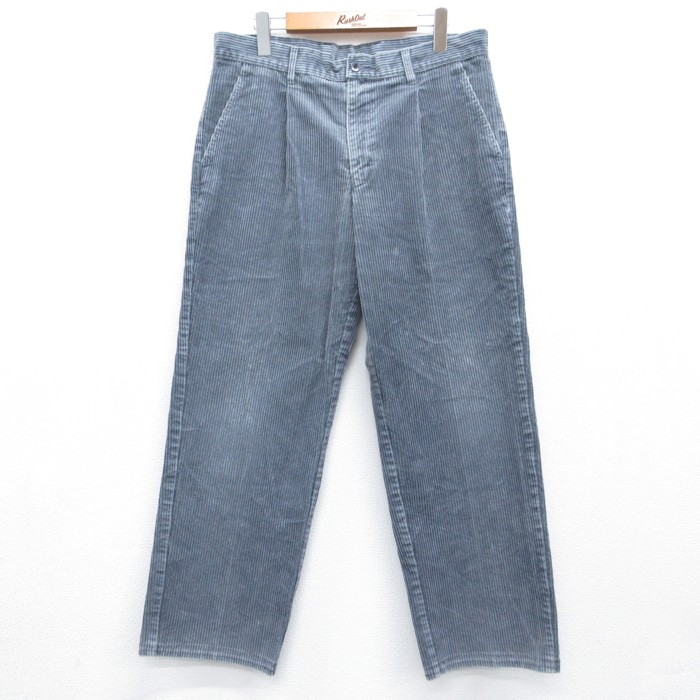 LEE COOPER コーデュロイパンツ グレー 実寸W35 | 古着