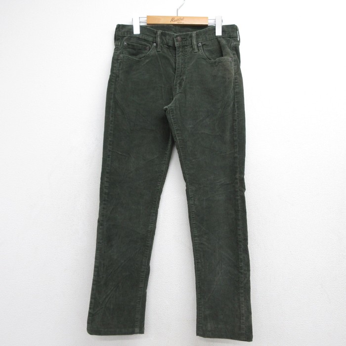 Levi's リーバイス コーデュロイ パンツ メンズ 511 カーキ 実寸W32 | 古着