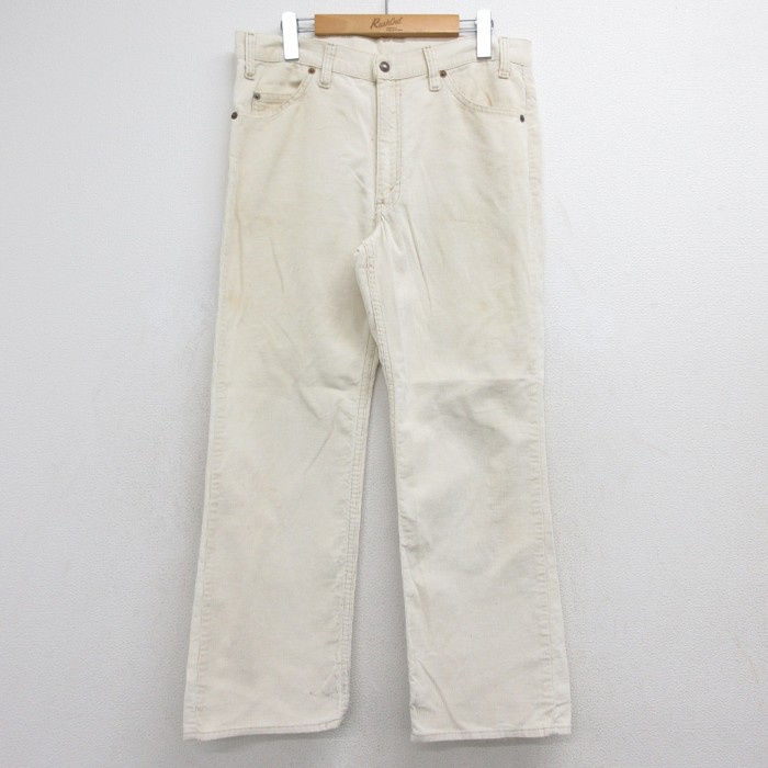 リーバイス 90s コーデュロイパンツ ベージュ 実寸W34 | 古着