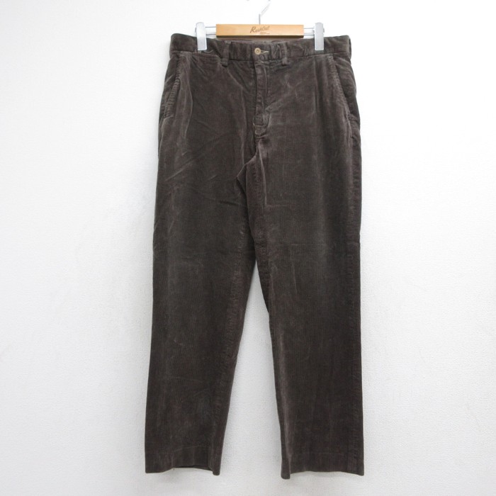 ラルフローレン 90s コーデュロイパンツ SUFFIELD ブラウン 実寸W31 | 古着