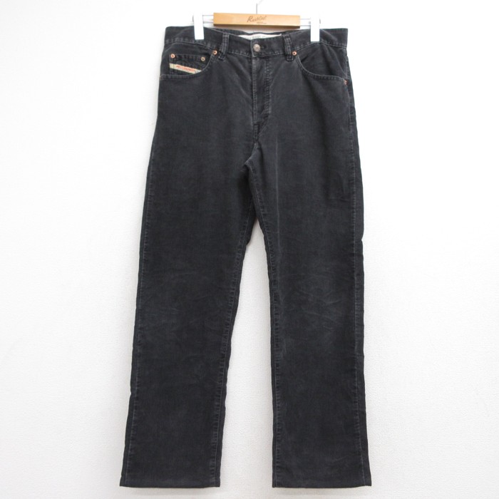 古着通販 W33☆古着 ディーゼル DIESEL コーデュロイ パンツ メンズ 90