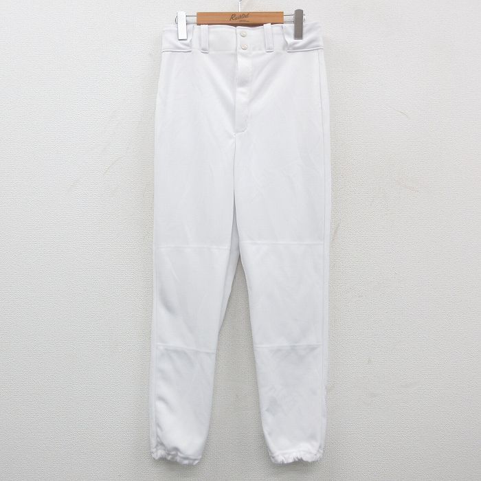 W32★古着 ラッセル パンツ メンズ 00年代 00s ダブルニー 白 ホワイト 24sep19 中古 ボトムス ロング