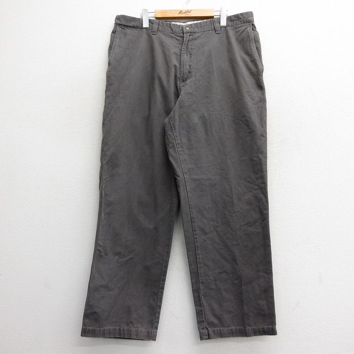 W38★古着 コロンビア COLUMBIA パンツ メンズ コットン グレー 24nov25 中古 ボトムス ロング