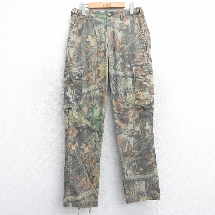 W32★古着 カベラス カーゴ パンツ メンズ 00年代 00s ベージュ他 カーキ 迷彩 25feb08 中古 ボトムス ロング