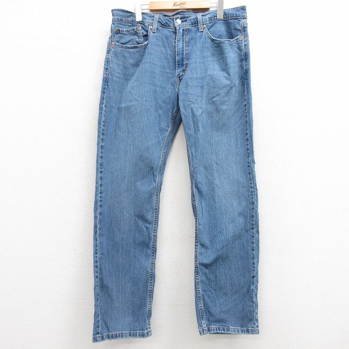 W36★古着 リーバイス Levis 559 ジーンズ メンズ 紺 ネイビー デニム 25feb28 中古 ボトムス ジーパン Gパン ロング パンツ