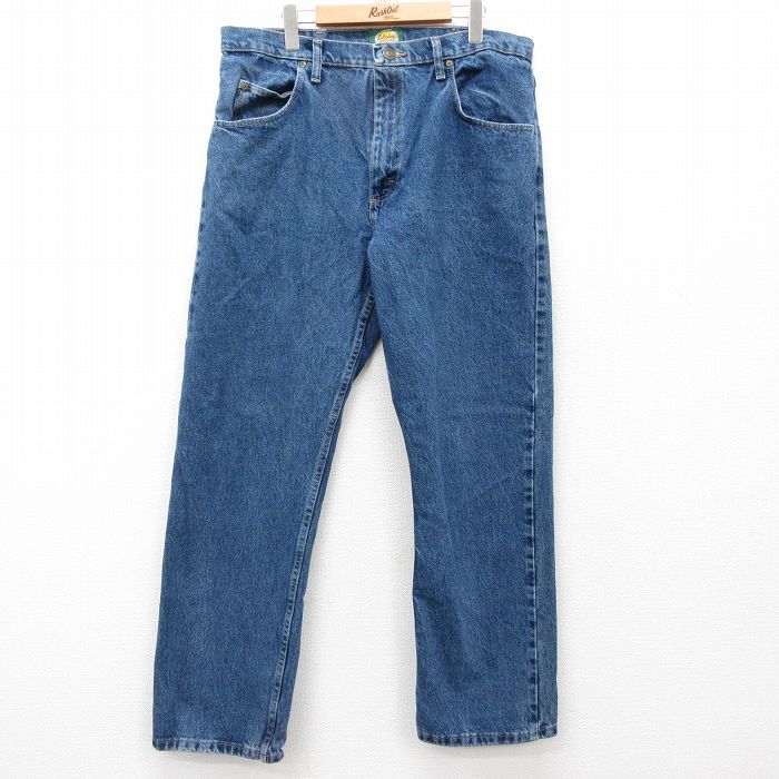 W38★古着 カベラス ジーンズ メンズ 00年代 00s コットン 紺 ネイビー デニム 25mar03 中古 ボトムス ジーパン Gパン ロング パンツ