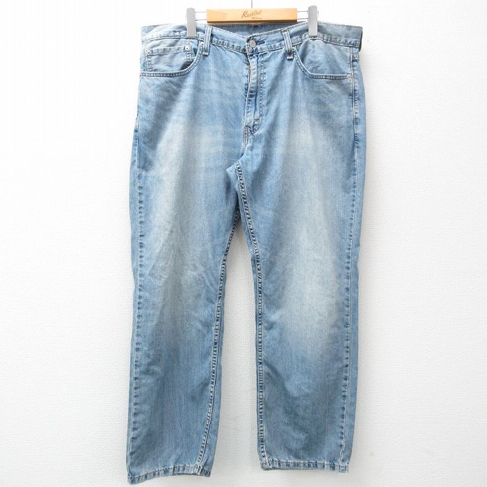 W39★古着 リーバイス Levis 559 ジーンズ メンズ コットン 紺 ネイビー デニム 25mar04 中古 ボトムス ジーパン Gパン ロング パンツ