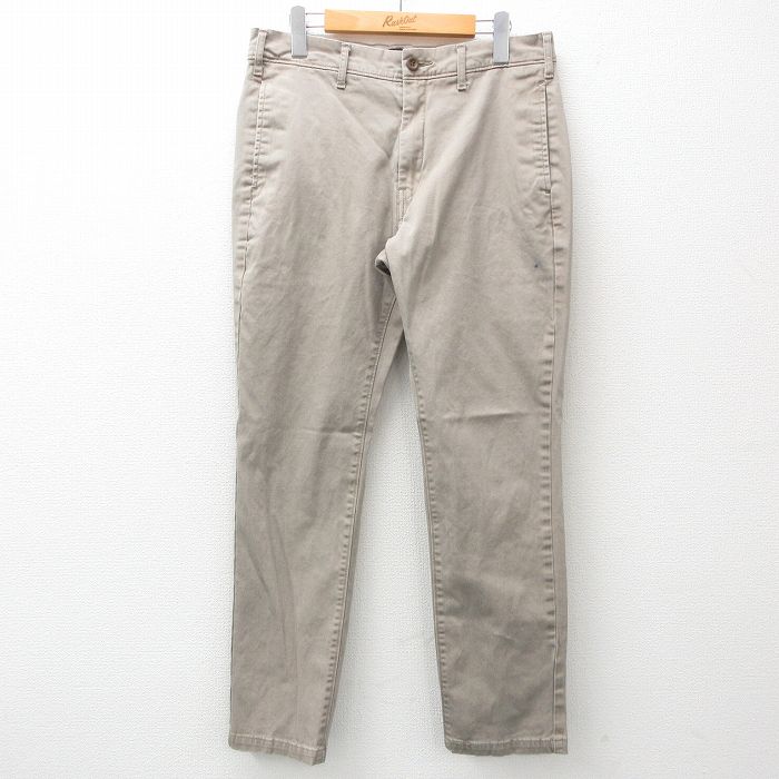 W32★古着 リーバイス Levis パンツ メンズ ベージュ系 カーキ 25mar04 中古 ボトムス ロング