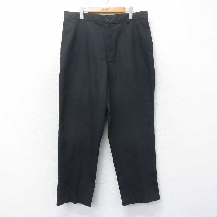W37★古着 レッドキャップ ワーク パンツ メンズ 00年代 00s 黒 ブラック 25mar06 中古 ボトムス ロング