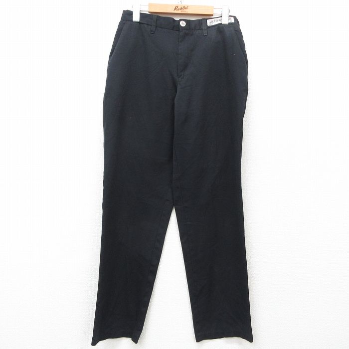 W29★古着 ワーク パンツ メンズ CiNTAS 黒 ブラック 25mar08 中古 ボトムス ロング