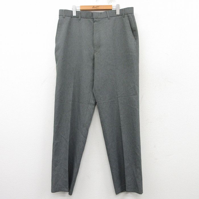 W37★古着 リーバイス Levis アクション スラックス パンツ メンズ グレー 霜降り 【spe】 25mar10 中古 ボトムス ロング